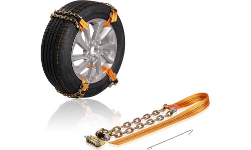Цепи (браслеты) противоскольжения для внедорож.(колёса 285-315 мм), усиленные, к-т 4 шт. AIRLINE, арт. ACB-BS-01