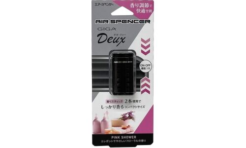 Ароматизатор в дефлектор Eikosha Giga Deux Pink Shower (Розовый душ), меловой, 5г, арт. W00