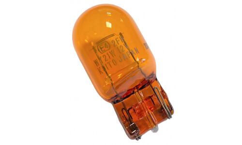 Лампа Koito WY21W (WX3x16d, T20), 12В, 21Вт, оранжевая, арт. 1860A