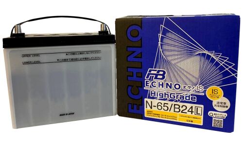Аккумулятор FB Echno IS HighGrade N-65/75B24L, 50Ач, CCA 515А, необслуживаемый, технология EFB