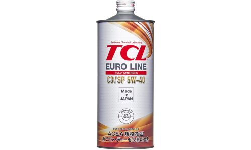 Масло моторное TCL Euro Line 5w40, синтетическое, API SP, ACEA C3, для бензинового двигателя, 1л, арт. E0010540C3