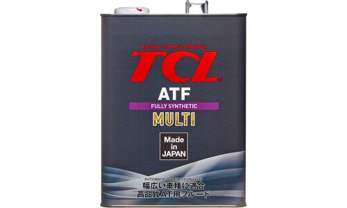 Масло трансмиссионное TCL ATF Multi, синтетическое, универсальное, для АКПП, 4л, арт. A004MLTA