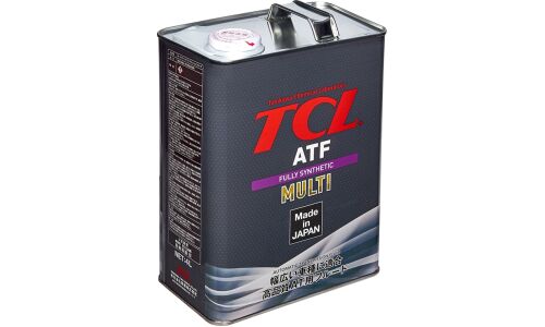 Масло трансмиссионное TCL ATF Multi, синтетическое, универсальное, для АКПП, 4л, арт. A004MLTA
