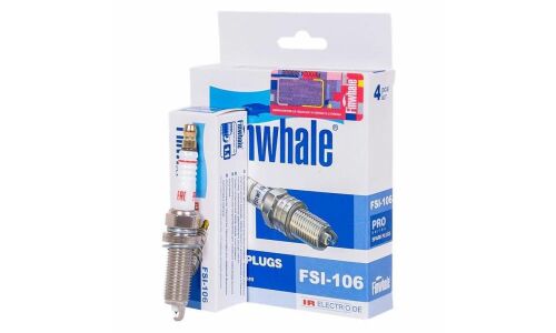 Свеча зажигания Finwhale Pro Iridium с иридиевым электродом, арт. FSI106