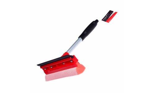 Водосгон для стекол с губкой iSky, 24 см, арт. iWB-24