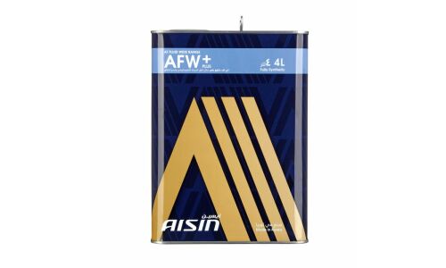 Масло трансмиссионное Aisin AFW+, синтетическое, универсальное, для АКПП, 4л, арт. ATFMT4SB