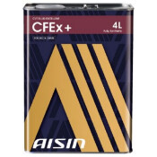 Масло трансмиссионное Aisin CFEx+, синтетическое, универсальное, для вариаторов, 4л, арт. CVTFP04SB