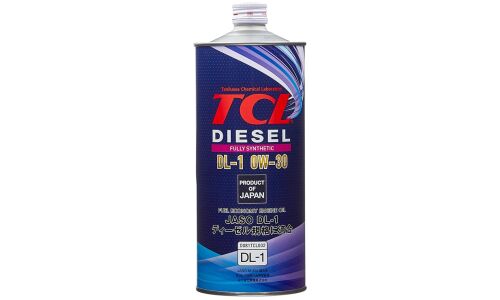 Масло моторное TCL Diesel 0w30, синтетическое, JASO DL-1, для дизельного двигателя, 1л, арт. D0010030