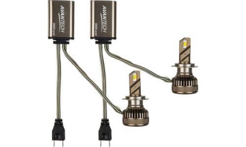 Лампа светодиодная Avantech LED Bulbs H7 (PX26d, T11), 12/24В, 45Вт, 3000K, комплект 2 шт, CANbus, арт. ALB0745SY