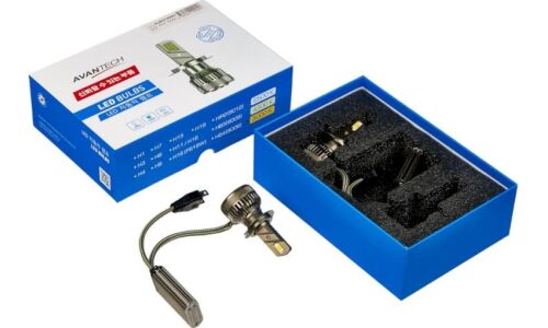 Лампа светодиодная Avantech LED Bulbs H7 (PX26d, T11), 12/24В, 45Вт, 3000K, комплект 2 шт, CANbus, арт. ALB0745SY