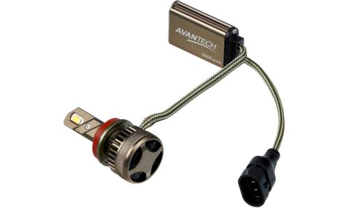 Лампа светодиодная Avantech LED Bulbs H8 (PGJ19-1, T11), 12/24В, 45Вт, 3000К, комплект 2 шт, CANbus, арт. ALB0845SY