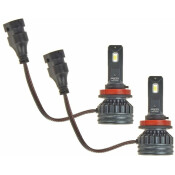 Лампа светодиодная Avantech LED Bulbs H11 (PGJ19-2, T11), 12В, 35Вт (соответствует 55Вт), 6500К, комплект 2 шт, арт. ALB1135W