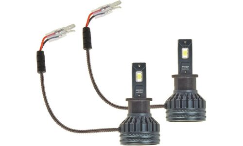Лампа светодиодная Avantech LED Bulbs H3 (PK22s, T12), 12В, 35Вт (соответствует 55Вт), 6500К, комплект 2 шт, арт. ALB0335W