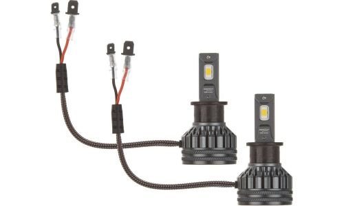 Лампа светодиодная Avantech LED Bulbs H3 (PK22s, T12), 12В, 35Вт (соответствует 55Вт), 3000К, комплект 2 шт, арт. ALB0335Y