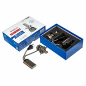 Лампа светодиодная Avantech LED Bulbs H19 (PU43t-3, T11), 12В, 45/45Вт (соответствует 60/55Вт), 6500К, комплект 2 шт, арт. ALB1945W