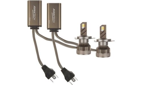 Лампа светодиодная Avantech LED Bulbs H19 (PU43t-3, T11), 12В, 45/45Вт (соответствует 60/55Вт), 6500К, комплект 2 шт, арт. ALB1945W