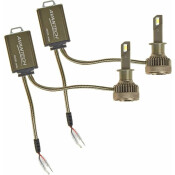 Лампа светодиодная Avantech LED Bulbs H1 (P14.5s, T8), 12В, 45Вт (соответствует 55Вт), 6500К, комплект 2 шт, арт. ALB0145W