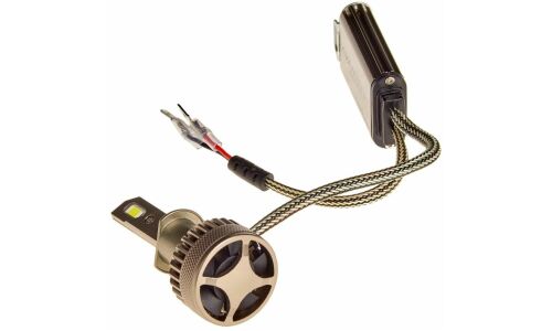 Лампа светодиодная Avantech LED Bulbs H1 (P14.5s, T8), 12В, 45Вт (соответствует 55Вт), 6500К, комплект 2 шт, арт. ALB0145W