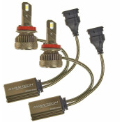 Лампа светодиодная Avantech LED Bulbs H11 (PGJ19-2, T11), 12В, 45Вт (соответствует 55Вт), 6500К, комплект 2 шт, арт. ALB1145W