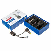 Лампа светодиодная Avantech LED Bulbs H3 (PK22s, T12), 12В, 45Вт (соответствует 55Вт), 3000К, комплект 2 шт, арт. ALB0345Y