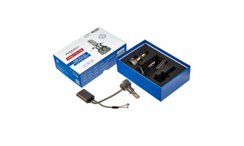 Лампа светодиодная Avantech LED Bulbs H3 (PK22s, T12), 12В, 45Вт (соответствует 55Вт), 3000К, комплект 2 шт, арт. ALB0345Y