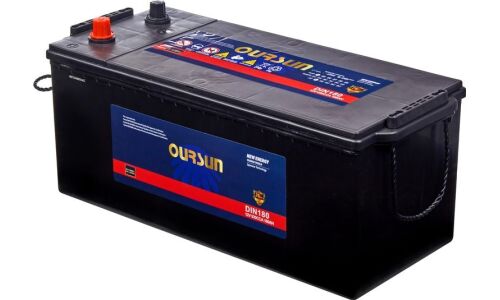 Аккумулятор Oursun 180G51R, 180Ач, CCA 930А, необслуживаемый, арт. DIN180