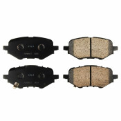 Колодки тормозные дисковые Advics, комплект на ось (4 шт), арт. SN360P