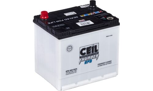 Аккумулятор CEIL Thunder Q85/90D23L, 70Ач, CCA 650А, необслуживаемый, технология EFB