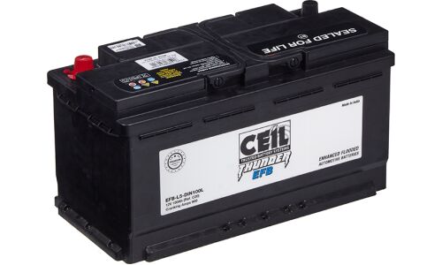 Аккумулятор CEIL Thunder LN5/L5(H8) L, 100Ач, CCA 900А, необслуживаемый, технология EFB