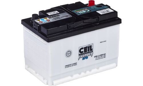 Аккумулятор CEIL Thunder LN3R/L3R(H6R), 74Ач, CCA 690А, необслуживаемый, технология EFB