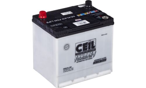 Аккумулятор CEIL Thunder 55D23L-BH, 60Ач, CCA 600А, необслуживаемый, с бортиком
