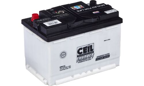 Аккумулятор CEIL Thunder LN3/L3(H6) L, 74Ач, CCA 750А, необслуживаемый, арт. DIN74L