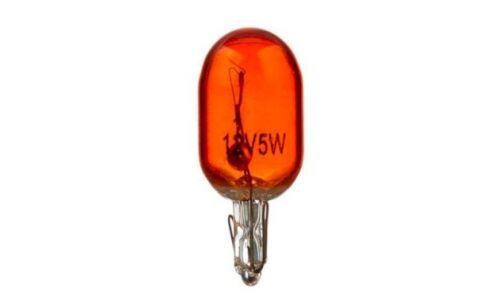 Лампа Avantech Autolamp Bulbs WY5W (W2.1x9.5d, T10), 12В, 5Вт, оранжевая, арт. AIB1579A