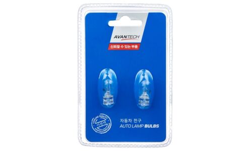 Лампа Avantech Autolamp Bulbs W5W (W2.1x9.5d, T10), 24В, 5Вт, комплект 2 шт, арт. AIB1683P