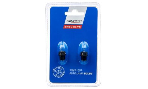Лампа Avantech Autolamp Bulbs BAX (пластиковый цоколь, T6.7), 14В, 3Вт, комплект 2 шт, арт. AIB1550P