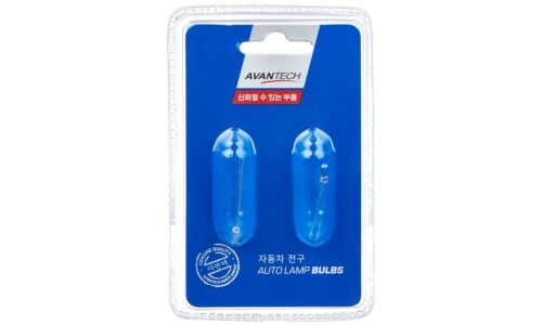 Лампа Avantech Autolamp Bulbs (без цоколя, T3), 14В, 0.7Вт, комплект 2 шт, арт. AIBE1544P
