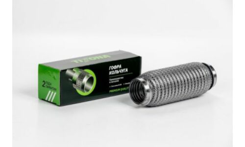 Гофра глушителя Tixona, WireMesh, 40x180мм, арт. P40180WM