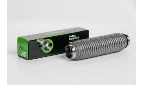 Гофра глушителя Tixona, WireMesh, 40x250мм, арт. P40250WM