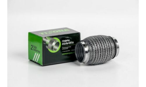 Гофра глушителя Tixona, WireMesh, 45x100мм, арт. P45100WM