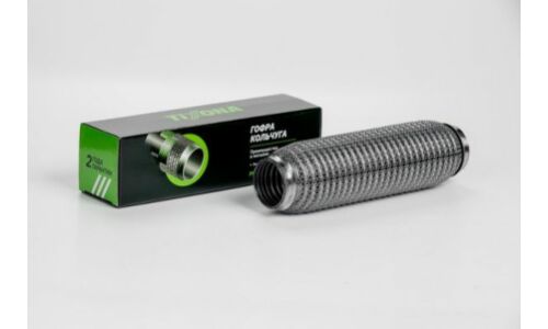 Гофра глушителя Tixona, WireMesh, 45x250мм, арт. P45250WM