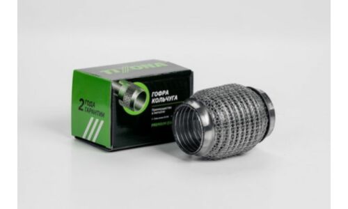 Гофра глушителя Tixona, WireMesh, 50x100мм, арт. P50100WM