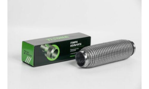 Гофра глушителя Tixona, WireMesh, 50x250мм, арт. P50250WM