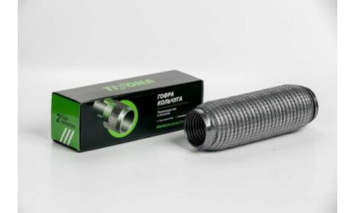 Гофра глушителя Tixona, WireMesh, 55x250мм, арт. P55250WM