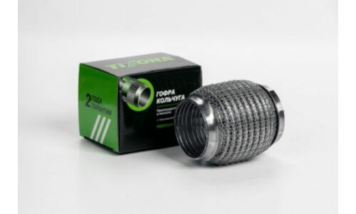 Гофра глушителя Tixona, WireMesh, 60x100мм, арт. P60100WM