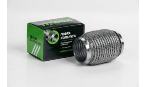 Гофра глушителя Tixona, WireMesh, 60x120мм, арт. P60120WM