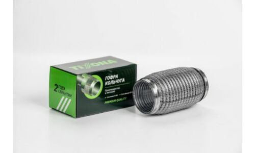 Гофра глушителя Tixona, WireMesh, 64x150мм, арт. P64150WM