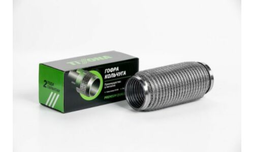 Гофра глушителя Tixona, WireMesh, 64x200мм, арт. P64200WM