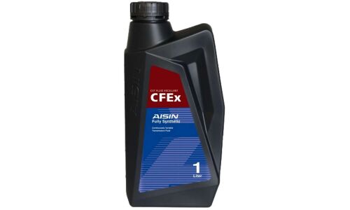 Масло трансмиссионное Aisin CFEx, синтетическое, универсальное, для вариаторов, 1л, арт. CVTF001PB