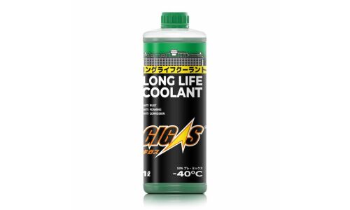 Антифриз GIGAS Long Life Coolant LLC, OAT, зелёный, -40°C, 1л, арт. LLC-40G001