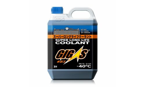 Антифриз GIGAS Super Long Life Coolant SLLC, OAT, синий, -40°C, 2л, арт. SLLC-40B002